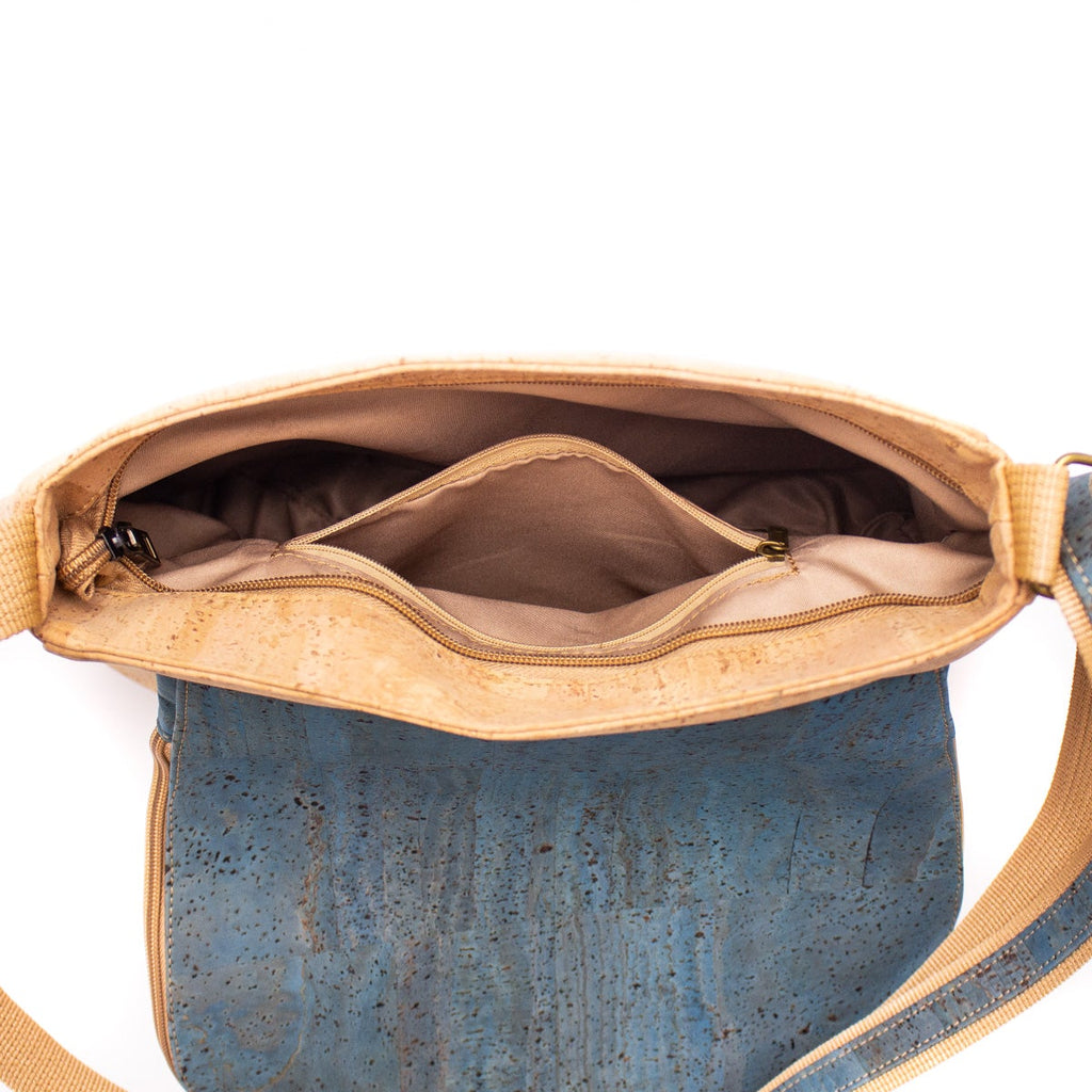 Vegan Leather Tassel Crossbody Bag